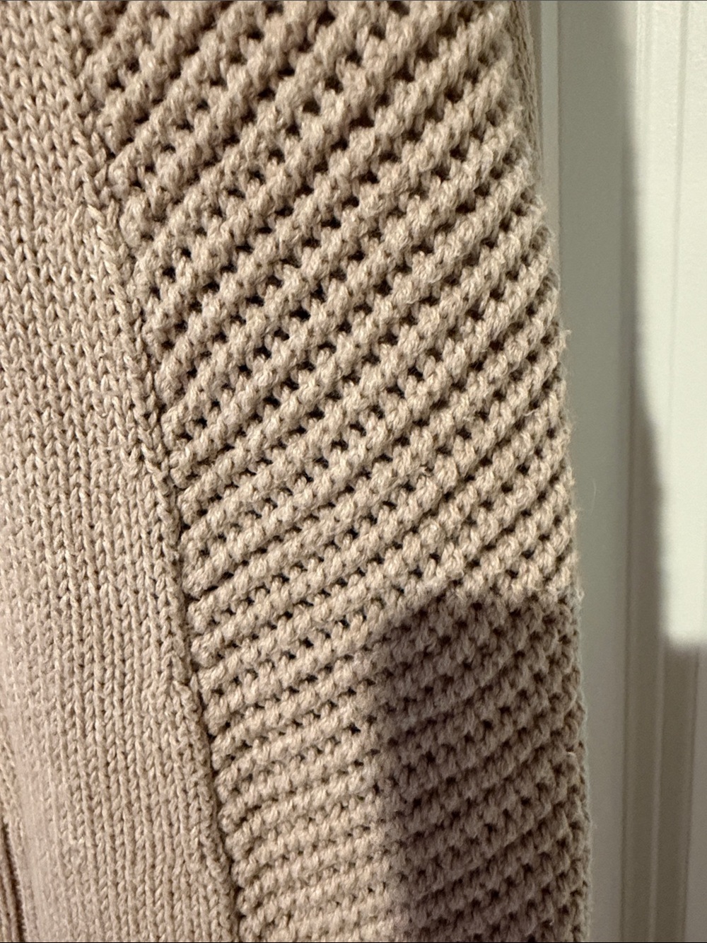 Victoria's Secret Beige Scoop Neck Knit Sweater - Picture 3 of 4